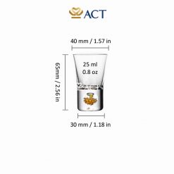 ly uong ruou duc vang 24k