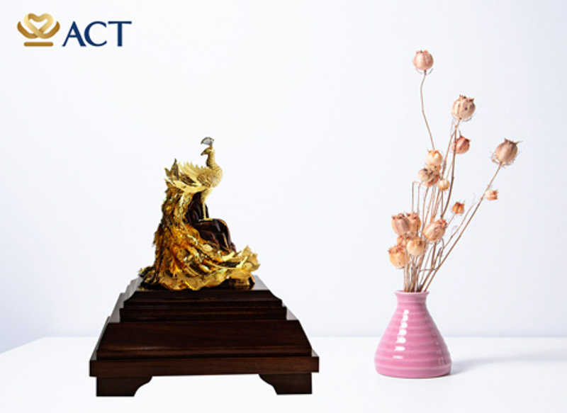 quà tặng tượng phượng hoàng