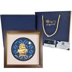 Hộp tranh thuyền buồm