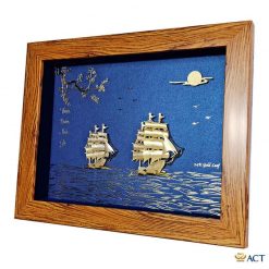 Tranh hai con thuyền