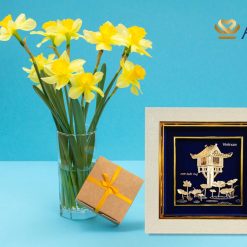 Tranh chùa một cột để bàn