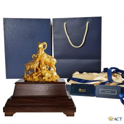 Tượng tam dương khai thái dát vàng 24k