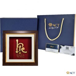 Tranh chữ lộc tặng sếp