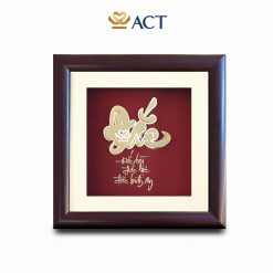 tranh thư pháp chữ đắc