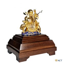 Tượng ông thọ dát vàng Act Gold
