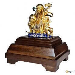 Tượng ông thọ dát vàng Act Gold
