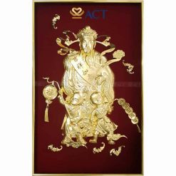 Ông Phúc dát vàng 24k