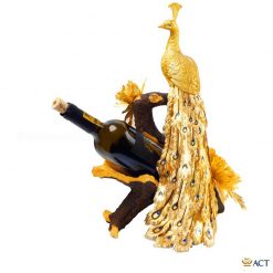 giá đỡ rượu chim công