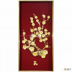 Mai tứ quý dát vàng