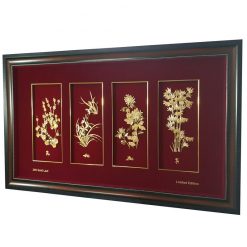 Tranh mai lan cúc trúc đẹp