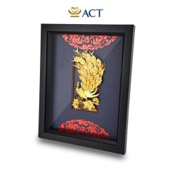 tranh chim cong xoe duoi