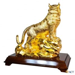 Tượng hổ dát vàng 24k