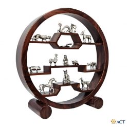 Bộ linh vật 12 con giáp Pewter