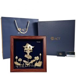 Hộp tranh chùa 1 cột