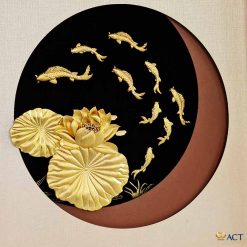 Chi tiết tranh cửu ngư quần hội