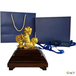 Tượng tuất dát vàng tặng sếp