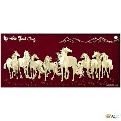 Tranh bát mã độc đáo