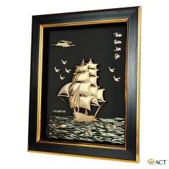 Chi tiết tranh thuyền buồm